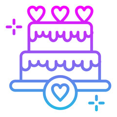 Wedding Cake Icon