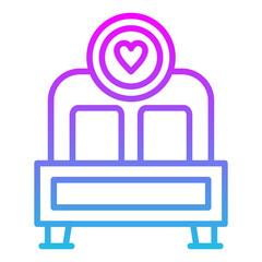 Double Bed Icon