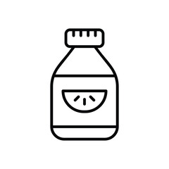 Fruit Concentrate icon vector stock illustration