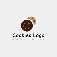 cookies logo design vector	