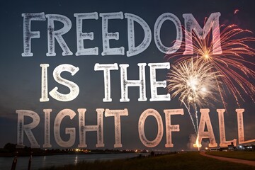 patriotic american independence day celebration with flags, fireworks, food, quotes, symbols of freedom, and national pride

