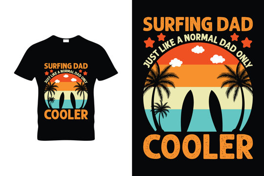 Surfing T Shirt Design 5