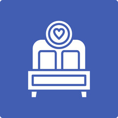 Double Bed Icon