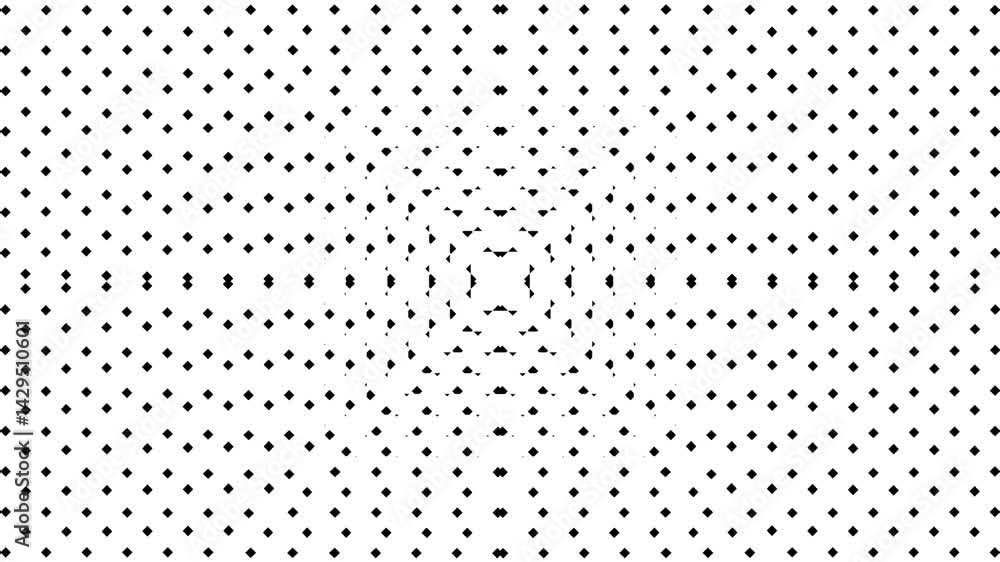 Poster halftone pattern background 4k animation