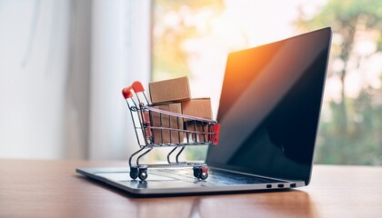 online shopping concept