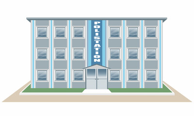 An example from the police station building