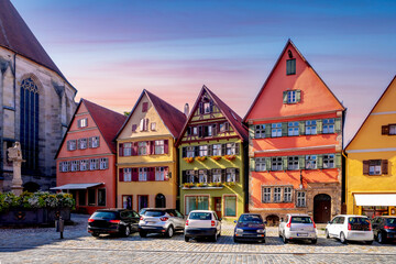 Altstadt, Dinkelsbuehl, Deutschland 