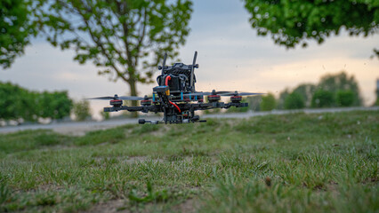 my fpv drone in fly mode