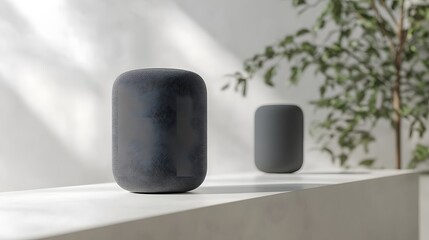 Smart speakers with home audio, and minimalist.