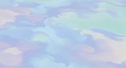 Obraz premium Abstract Painting With Pastel Tones for Artistic and Serene Backgrounds