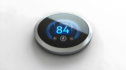 Digital Thermostat with Modern Home Control.