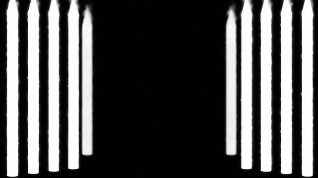 black and white lines