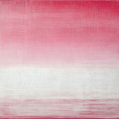 Fototapeta premium Abstract Pink and White Gradient Canvas Painting Texture