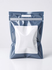 Resealable Plastic Bag with Handle and Zipper Closure