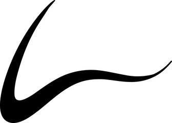 Modern Hand Drawn Line Art Element