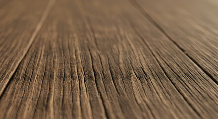 Fototapeta premium Rustic Wooden Surface With Visible Texture And Grain For Backgrounds