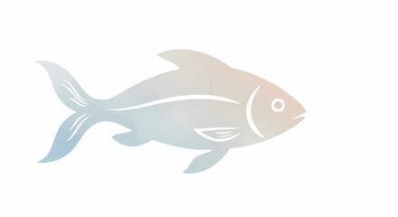 Obraz premium An Artistic Exploration of the Underwater World: Expressive Fish Illustrations Conveying Movement, Color, and Habitat. 