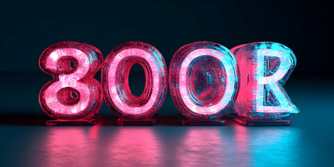 Neon 3D Render 800R