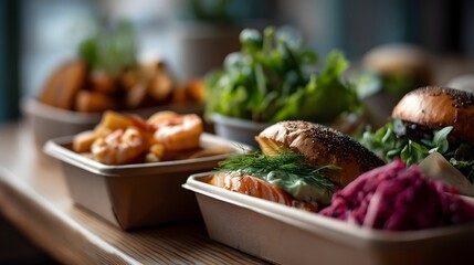 Sustainable seafood restaurant with eco-friendly dining experience