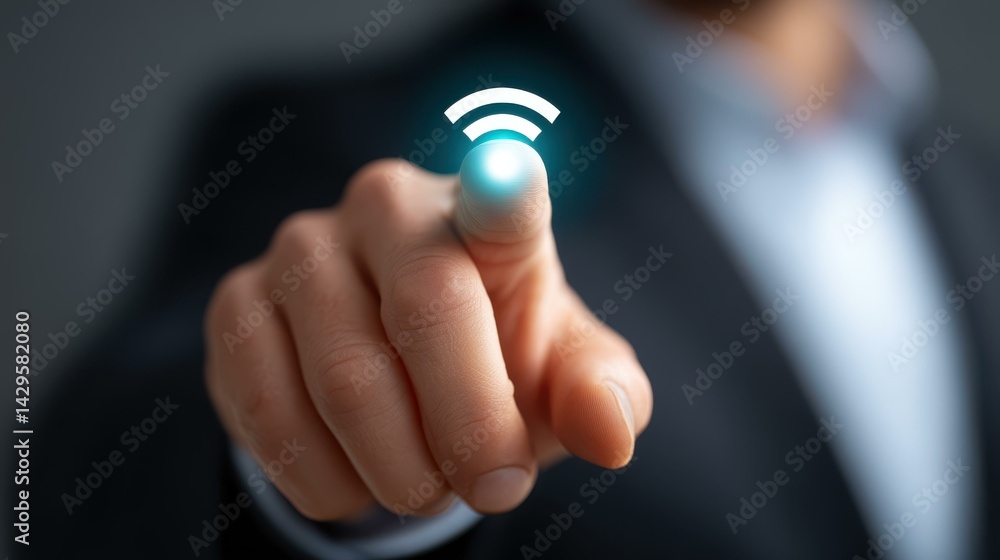 Poster explore the future of business with cuttingedge communication networks and seamless technology integ
