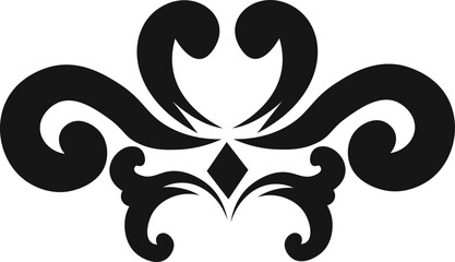 Traditional Balinese Ornament Decoration For Templet Design Elements