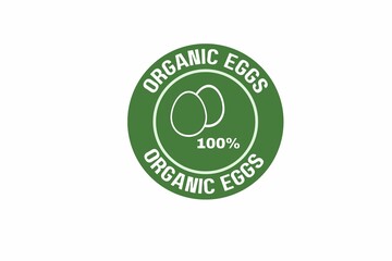 organic food stamp, Organic eggs stamp vector, organic label, stamp, design, logo, icon, illustration, organic, bio, eggs for advertising, marketing and promotion concept 100% organic