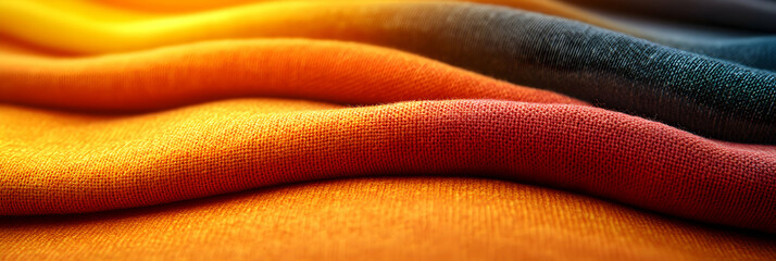 Warm Fabric Texture 3D Render