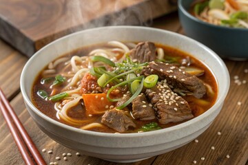 Taiwanese beef noodle soup