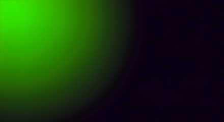 Naklejka premium Luminous Emerald Gradient Transitioning into Deep Shadowy Ambiance Overlay
