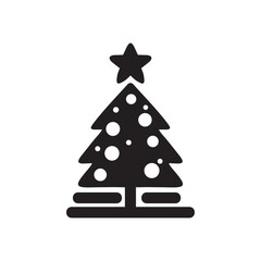 Pine Tree icon or logo isolated sign symbol vector illustration - Collection of high quality black style vector icons