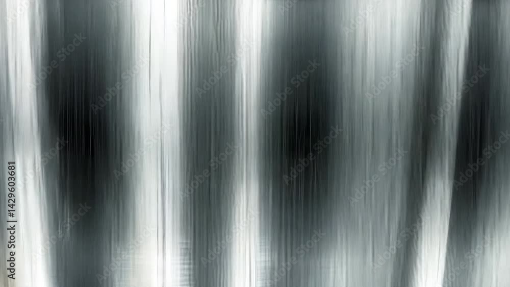 Poster abstract metallic texture blurred lines and vertical movement creating depth in modern, sleek aesthe