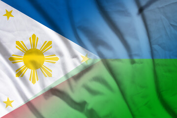 Philippines and Djibouti official flag transborder contract DJI PHL
