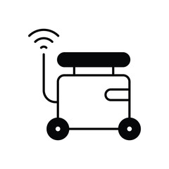 AGV vector icons stock illustration