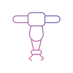 Material Handling Robot vector icons stock illustration