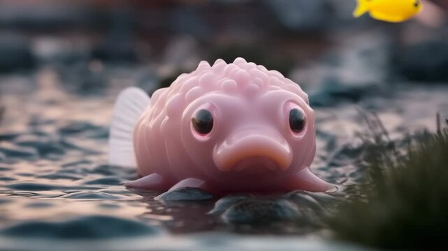 Pink Blobfish Animation