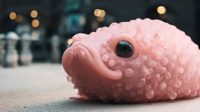 Pink Blobfish Animation