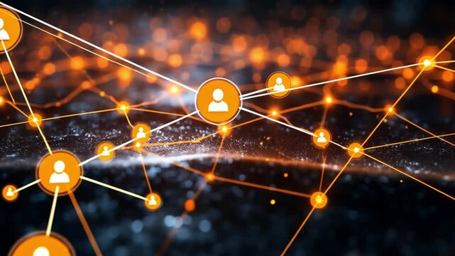 Global Network Connection: A Visual Representation of Interconnectivity