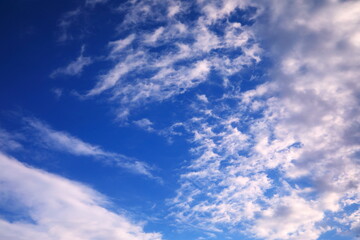 Obraz premium 青空と白い雲