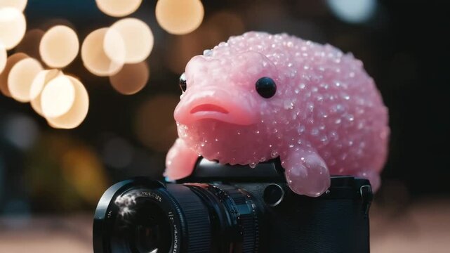 Pink Blobfish Animation