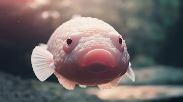 Pink Blobfish Animation