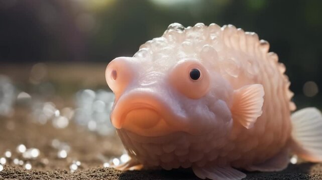 Pink Blobfish Animation