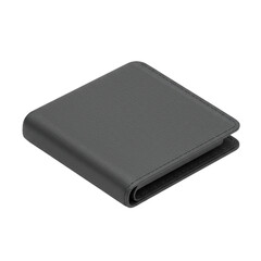 3d wallet isolated on white background 