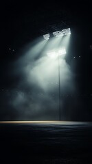 Stadium Lights, Empty Arena