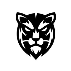 Jaguar Head Symbol Icon Logo