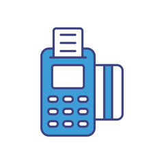 Cashless Payment  icon vector stock illustration