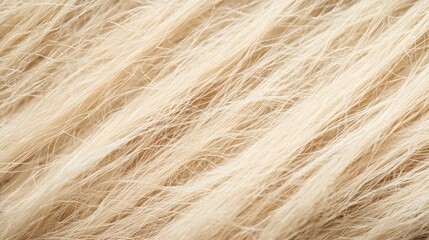 Fototapeta premium Close-up view of blonde hair strands' texture.