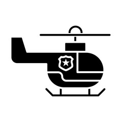 helicopter Solid icon