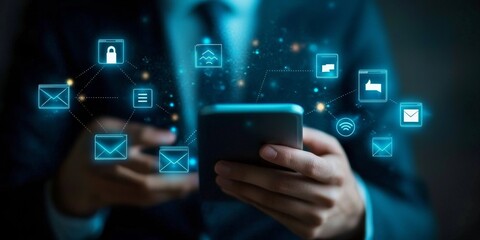 Obraz premium Enhancing Customer Connection Through Multiple Contact Channels