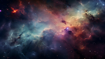 Fototapeta premium abstract space background
