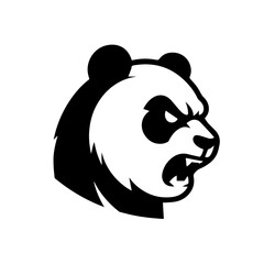 Giant Panda Symbol Icon Logo